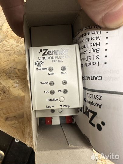 Zennio zsylccl Седенитель линий linecoupler