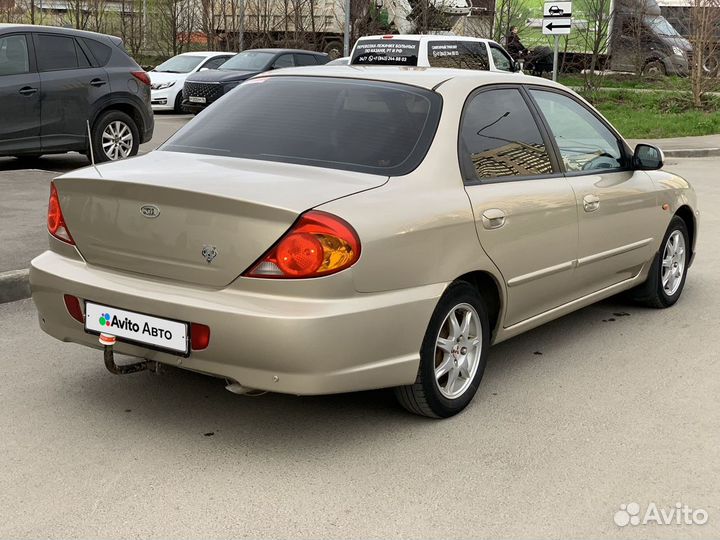 Kia Spectra 1.6 МТ, 2008, 193 000 км