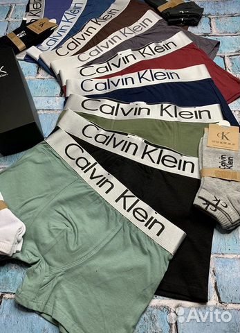 Трусы мужские боксеры calvin klein