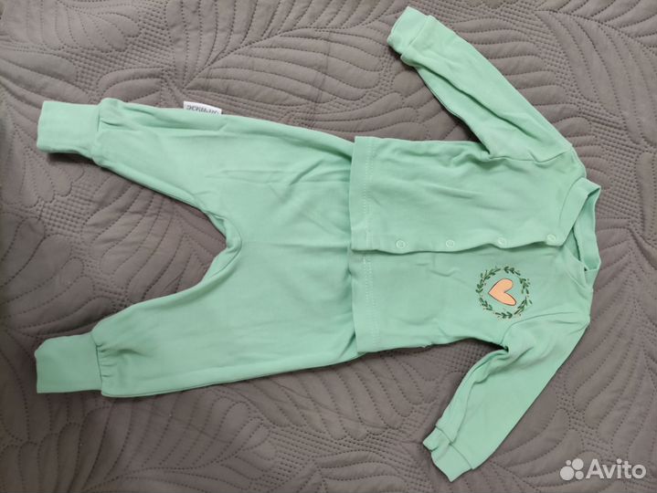 Кофточки и штанишки детские 62-68
