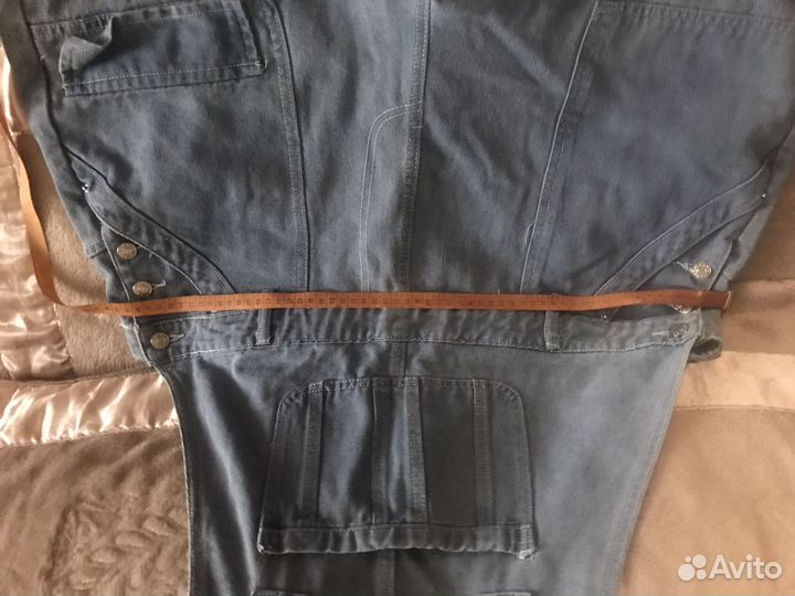 Джинсовый комбинезон