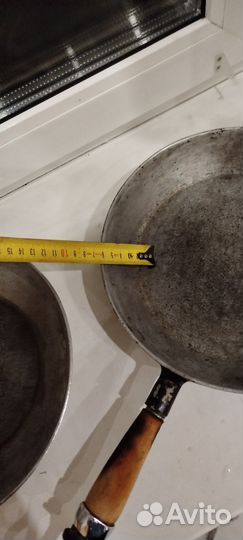 Сковорода алюминиевая СССР с ручкой