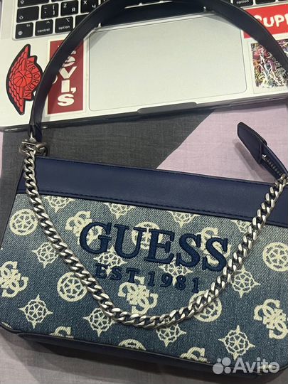 Сумка деним guess оригинал