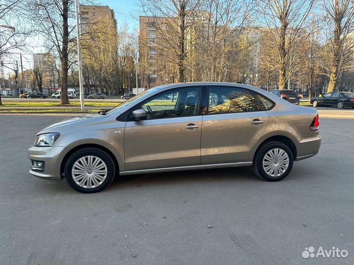 Volkswagen Polo 1.6 AT, 2017, 85 910 км
