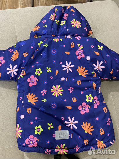 Зимний комплект для девочки 86 размер