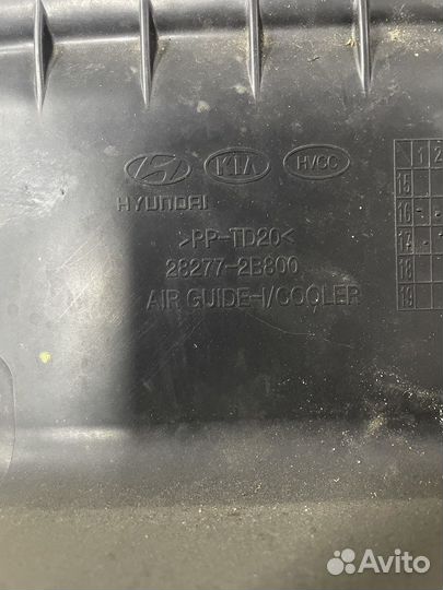 Воздуховод Kia Sportage 4