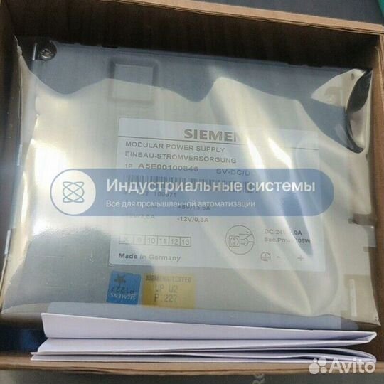 Датчик давления Siemens A5E00100846