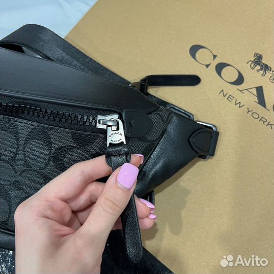 Мужская поясная сумка Coach