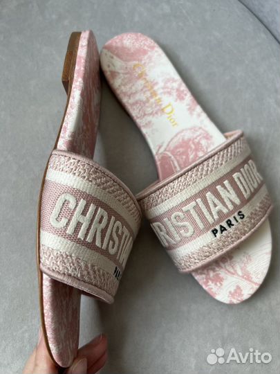 Шлепанцы dior