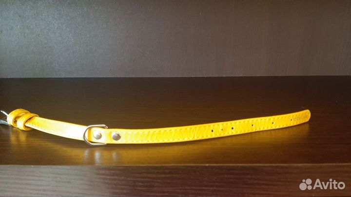 Ошейник кожаный