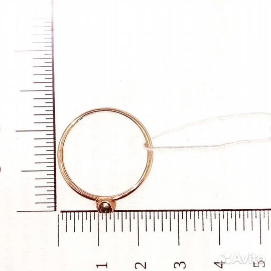 Золотое кольцо с камнем 20,5р