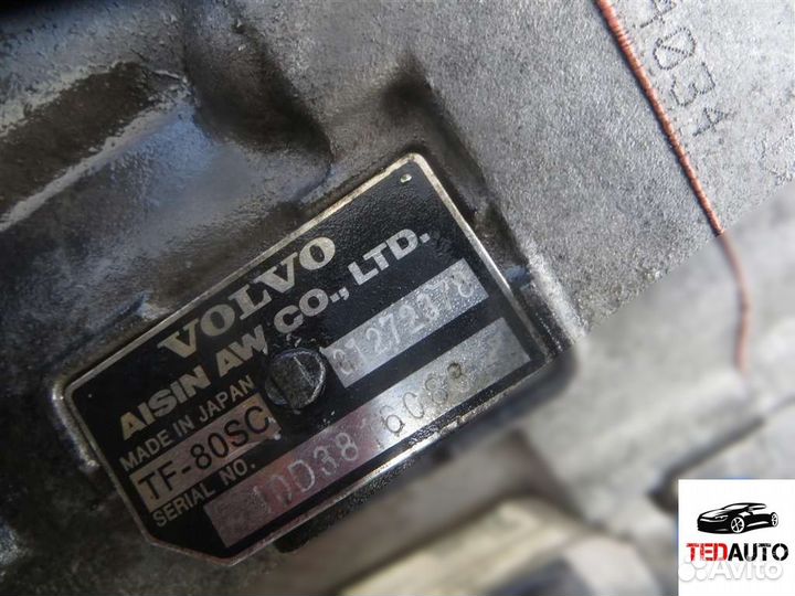 Кпп автоматическая (АКПП), Volvo S60 2011