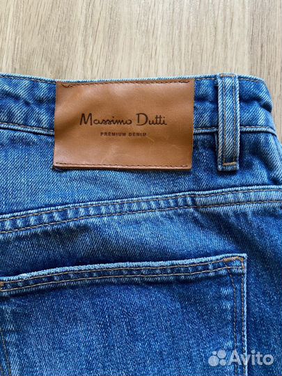 Джинсовые бермуды Massimo dutti