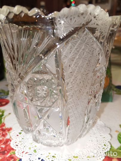 Хрустальная ваза, салатник, конфетница СССР