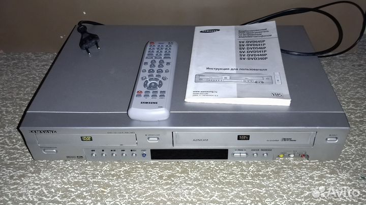 DVD плеер с видеомагнитофоном Samsung sv-dvd440p