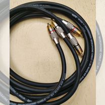 Аудио кабель Klotz my206sw RCA-1.2м, 3м