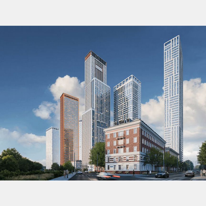 3-к. квартира, 84,6 м², 20/60 эт.