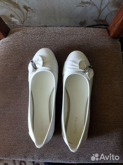 Туфли белые