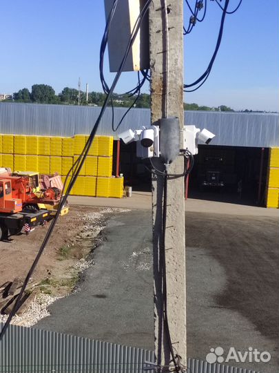 Установка видеокамер