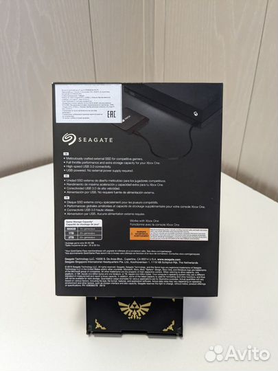 Внешний накопитель Seagate 500gb SSD xbox