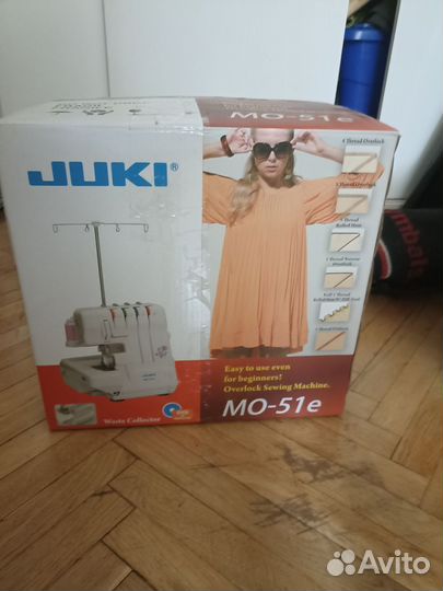 Новый оверлок juki MO-51e