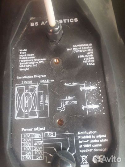 Колонки уличные для фоновой музыки