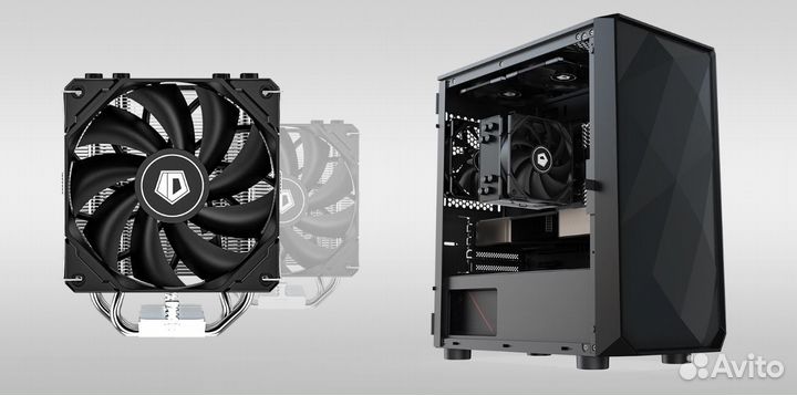 Кулер ID-Cooling SE-224-XTS серый 220W (Новый)