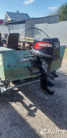Лодка Воронеж,Tohatsu M30A4EPS,прицеп мзса
