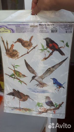 Птички на окна