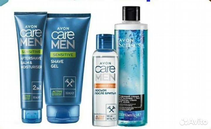 Avon мужской гель для бритья