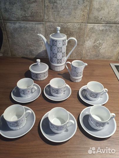 Сервиз гдр Volkstedt Посуда из СССР