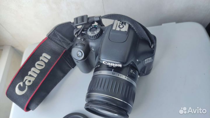 Canon 550D kit 18-55 IS II (пробег 26 тыс)