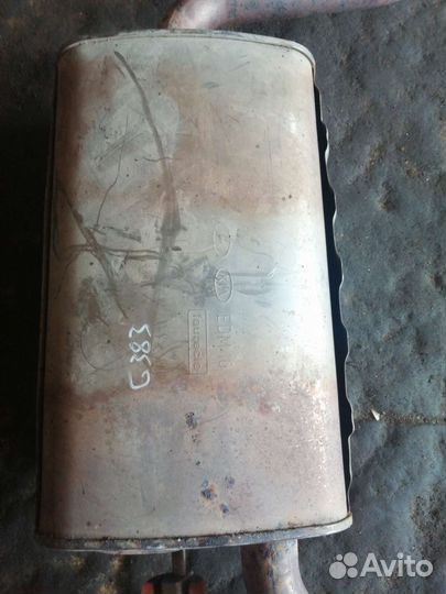 Глушитель Kia Ceed, 2008 хэтчбек