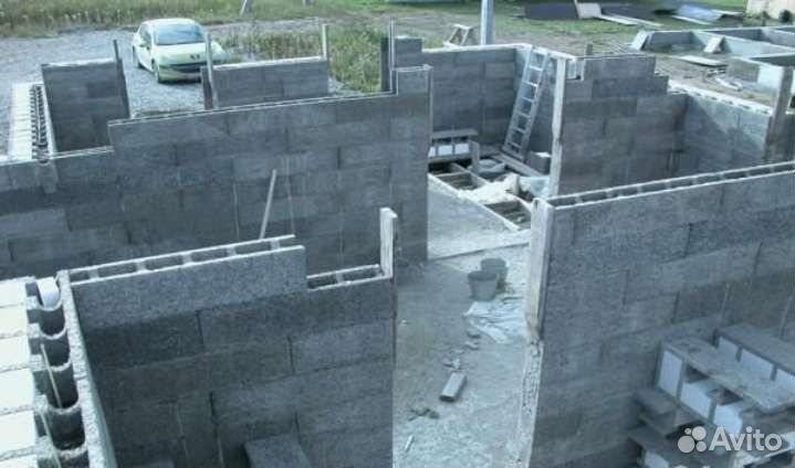 Блоки несъемной опалубки Бризолит