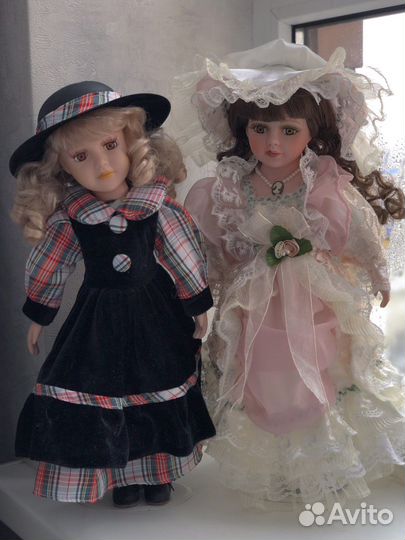 Куклы фарфоровые
