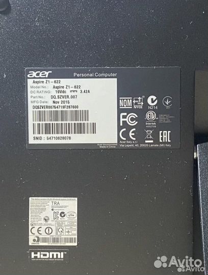Моноблок acer