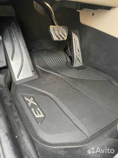 Коврики BMW X3 G01 X3M F97 всепогодные