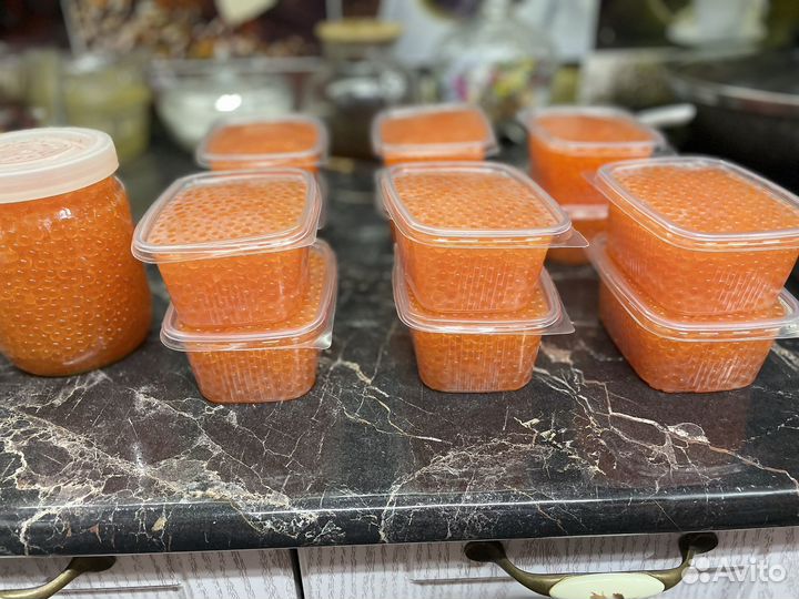 Красная икра горбуши