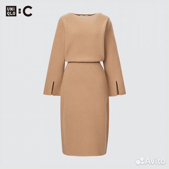 Uniqlo платье Clare Waight Keller. Шерсть. М-L-XL