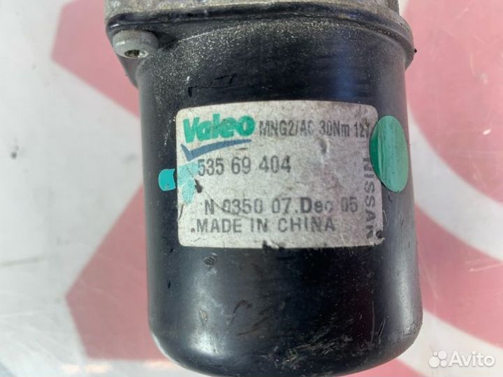 Мотор дворников Nissan Dualis 2012