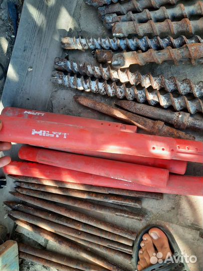 Буры пики зубила по бетону