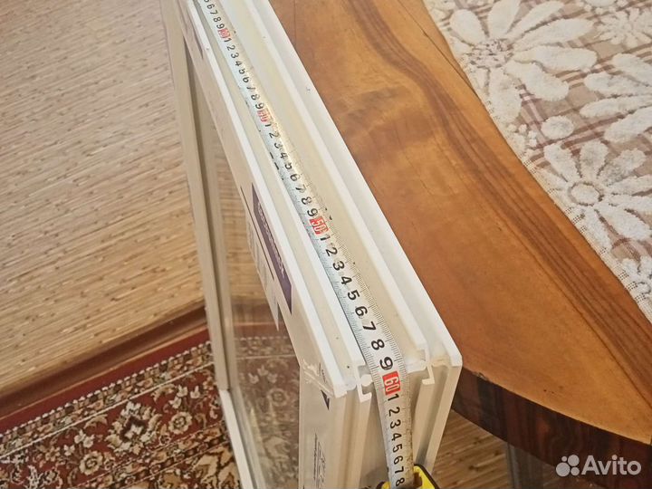 Пластиковое глухое окно, 90 /60 см