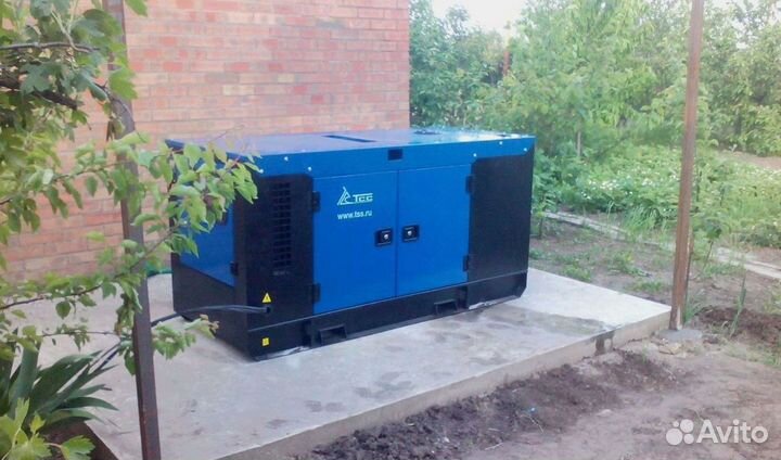 Дизельный генератор тсс 30 кВт открытый