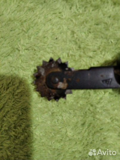 Нож роликовый СССР, для разметки ткани, бумаги, ка