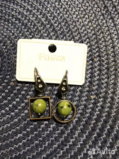 Серьги серебро