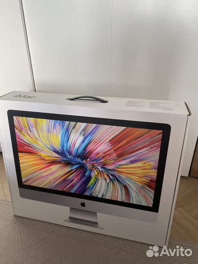 Коробка от Apple iMac 27