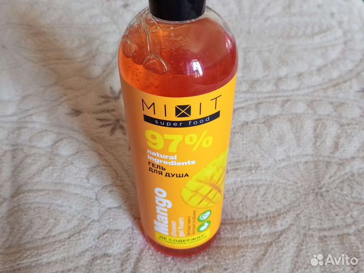 Гель для душа mixit новый 750 мл