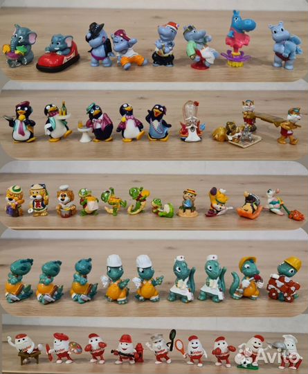 Киндеры 90х и 2000х поштучно