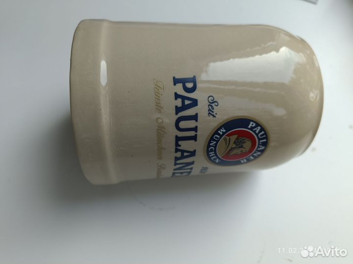 Кружка пивная Paulaner 1л