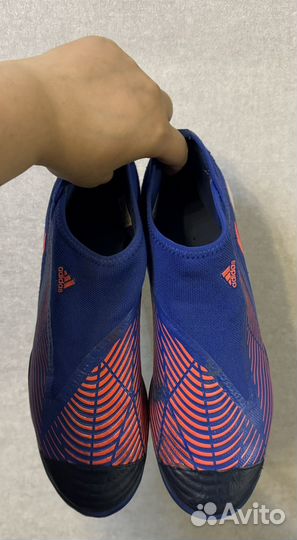 Бутсы adidas predator сороконожки 43,5-44 размер